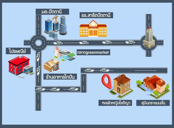 หอพักหญิงโชติญา Chotiya