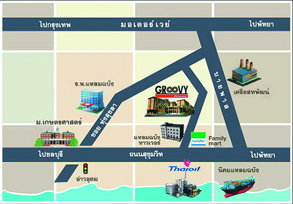 กรูฟวี่ คอนโด ศรีราชา