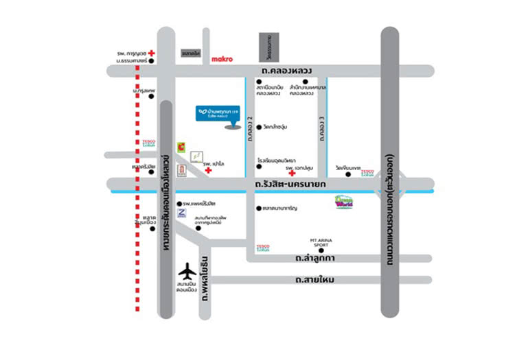 บ้านพฤกษา 119 รังสิต-คลอง 2