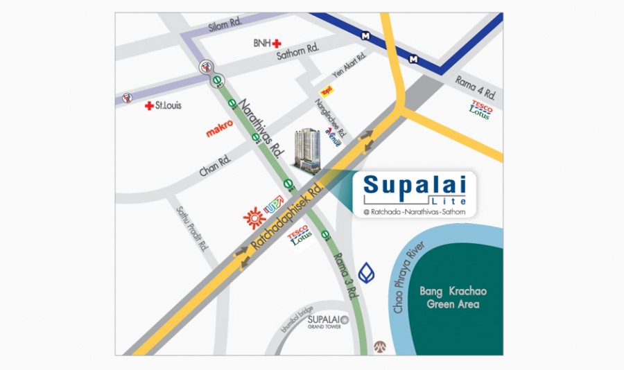 ศุภาลัย ไลท์ รัชดาฯ-นราธิวาส-สาทร