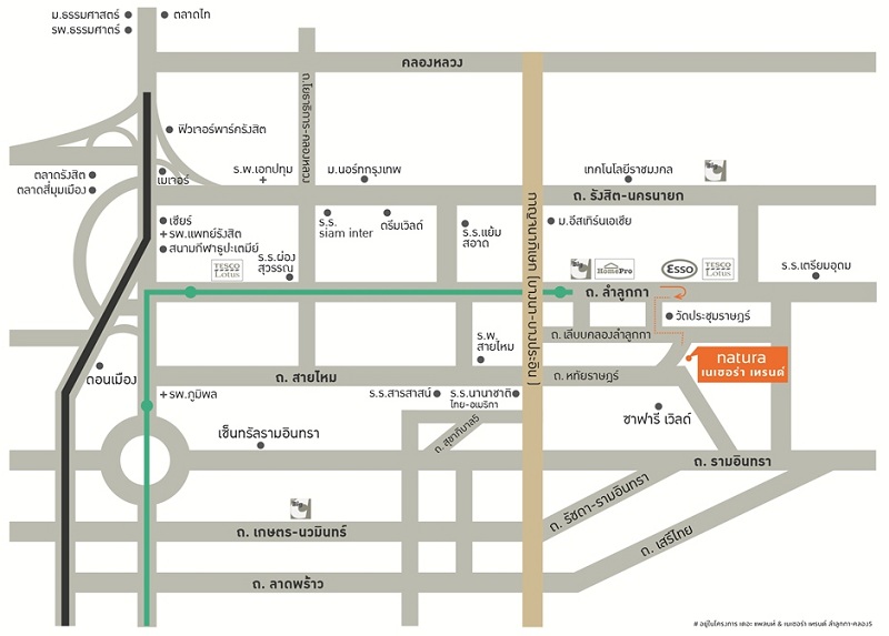 บ้านพฤกษา ไพร์ม วงแหวน-ลำลูกกาคลอง 5