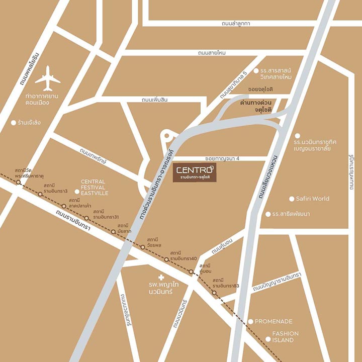 เซนโทร รามอินทรา-จตุโชติ