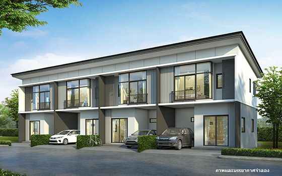 พฤกษาวิลล์ 85 เลียบคลองทวีวัฒนา Pruksa Ville 85 Leabklong Taweewattana