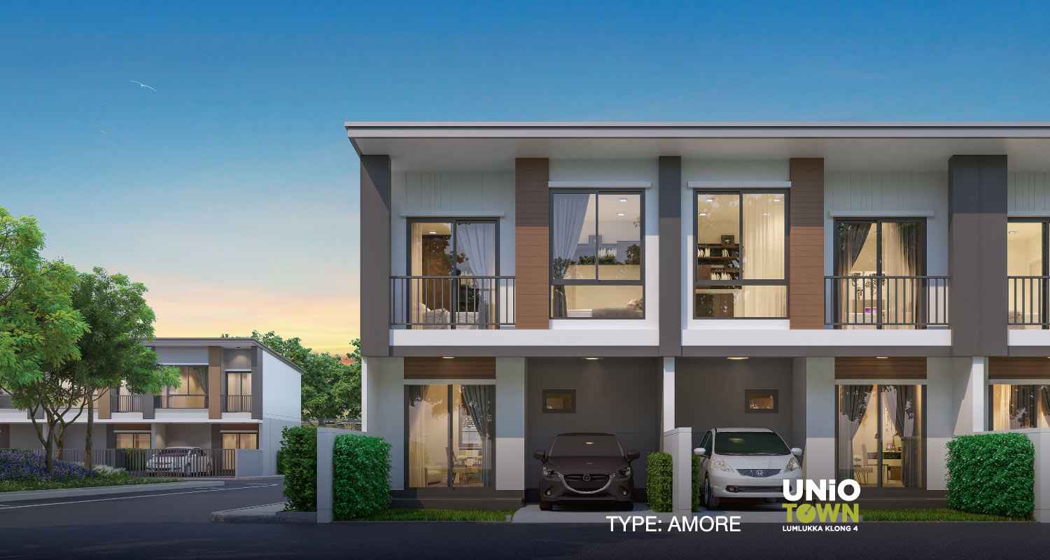 ยูนิโอ ทาวน์ ลำลูกกา คลอง 4 Unio Town Lamlukka Klong 4