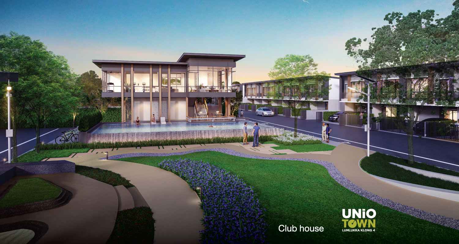 ยูนิโอ ทาวน์ ลำลูกกา คลอง 4 Unio Town Lamlukka Klong 4