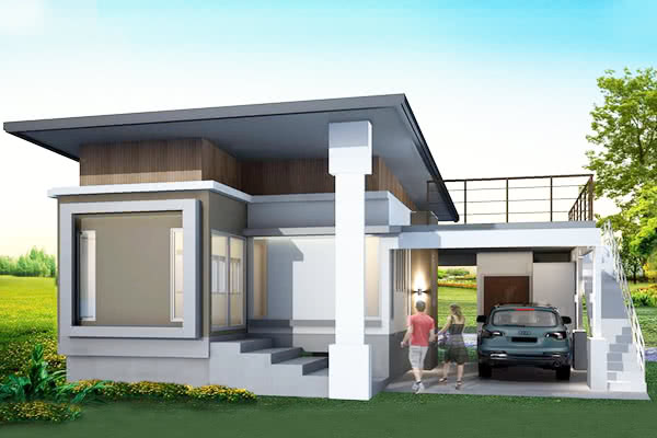 ชลประทานแลนด์โฮม-เจดีย์เจริญ Chonprathan Land Home-Chedi Jaroen