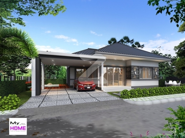 house type (render) บ้านเดี่ยวชั้นเดียว