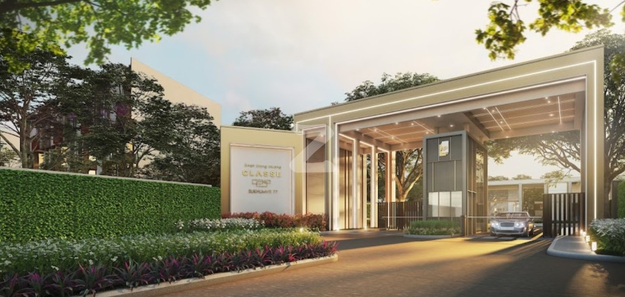 exterior (render) ทางเข้าโครงการ
