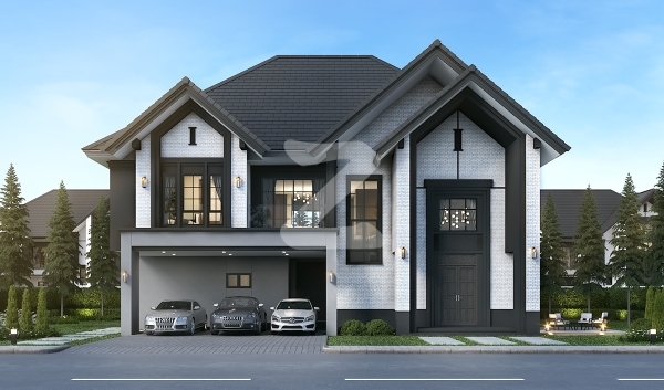 house type (render) แบบบ้าน Campton