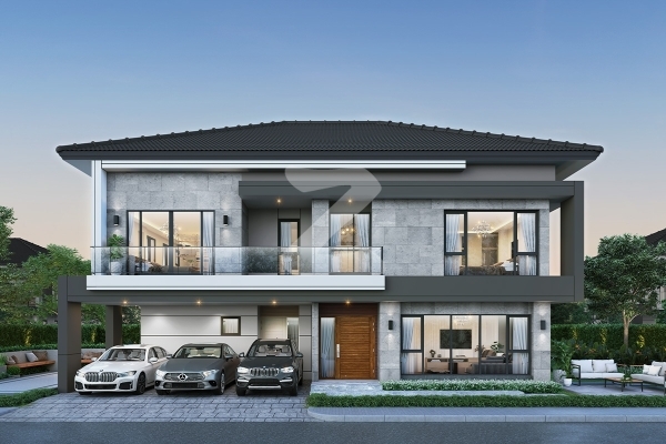 house type (render) แบบบ้าน Emerald