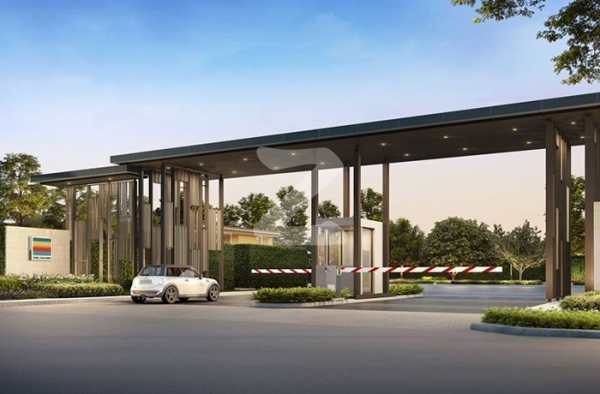 exterior (render) ทางเข้าโครงการ