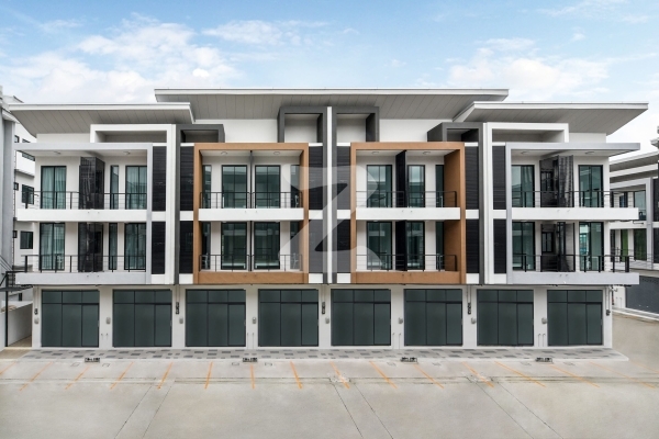 exterior อาคารพาณิชย์ 3 ชั้น D Resident