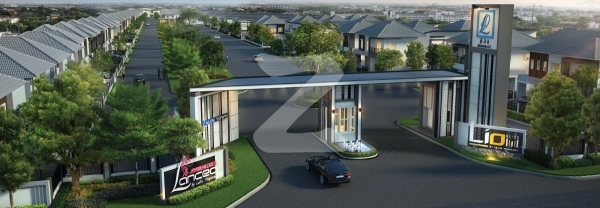 exterior (render) ทางเข้าโครงการ