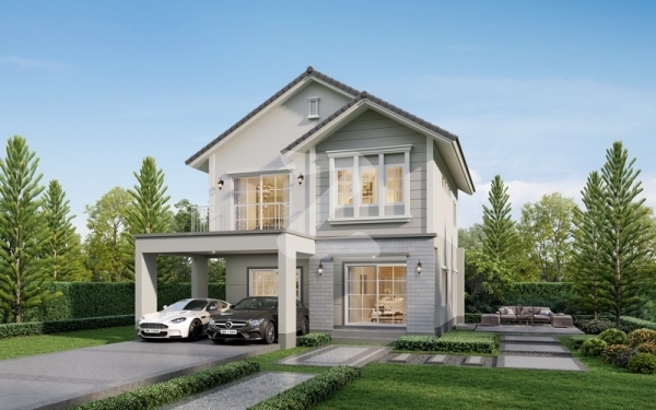 house type (render) แบบบ้าน NAUNTON