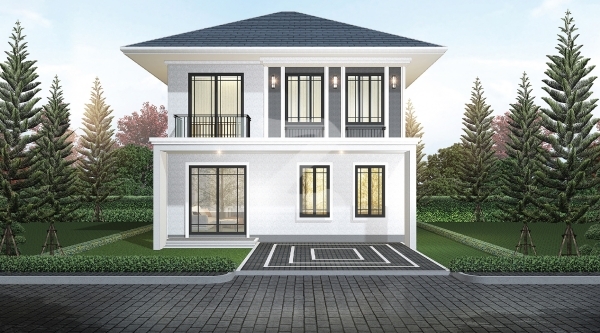 โฮมการ์เด้นวิลล์ จอหอ-สระครก Home Garden Ville Jorhor-Sa Khrok