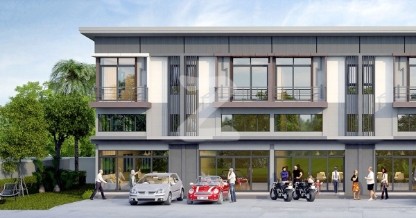 นราเลคแอนด์พาร์ค ถนนสายเอเชีย-โรจนะ Nara Lake & Park Asia Road-Rojana