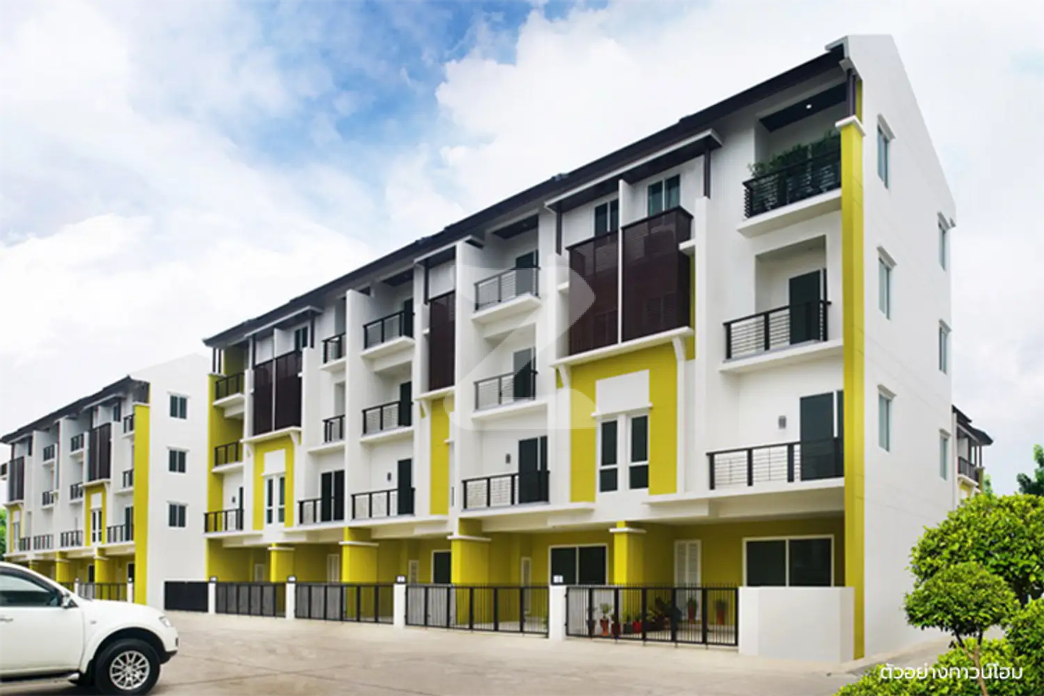 นัมเบอร์วัน ทาวน์โฮม วงแหวนบางนา-ราม 2 Number One Townhome Wongwaen Bangna-Ram 2