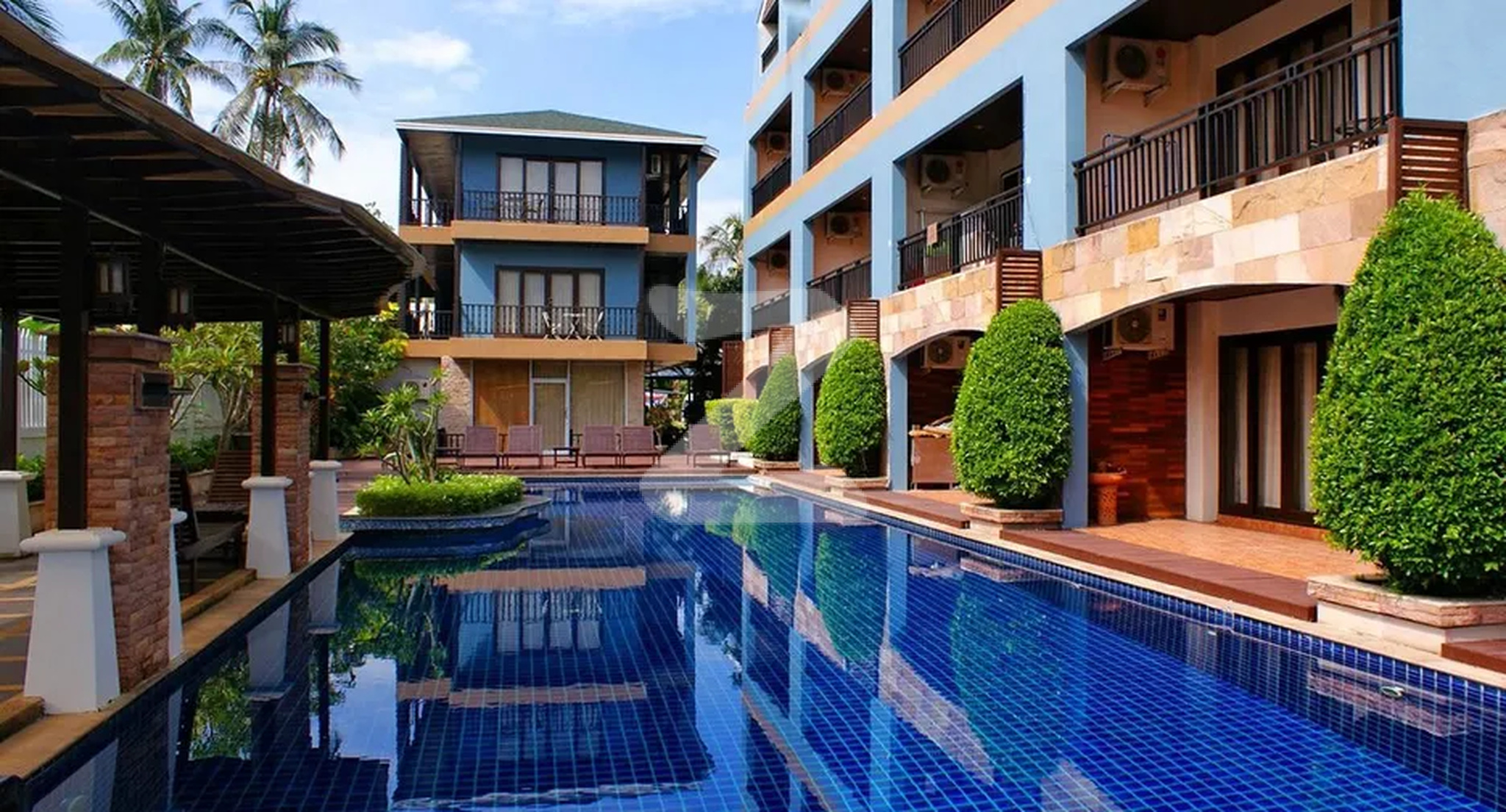 สระว่ายน้ำ 2 วิคตอเรียน คอนโดมิเนียม สมุย Victorian Condominium Samui
