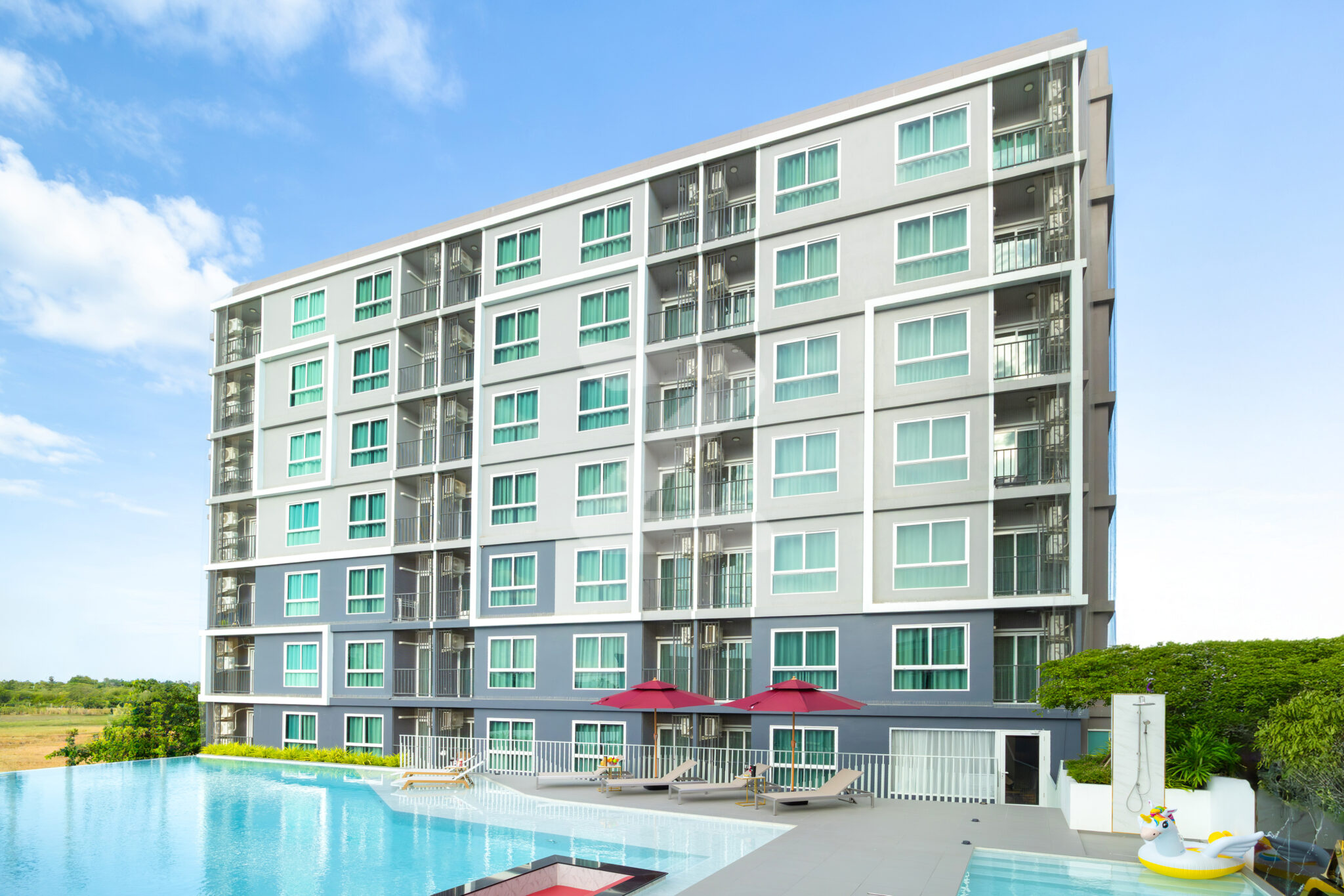 ภาพจำลอง อาคารคอนโด เอวา คอนโดมิเนียม Ava Condominium