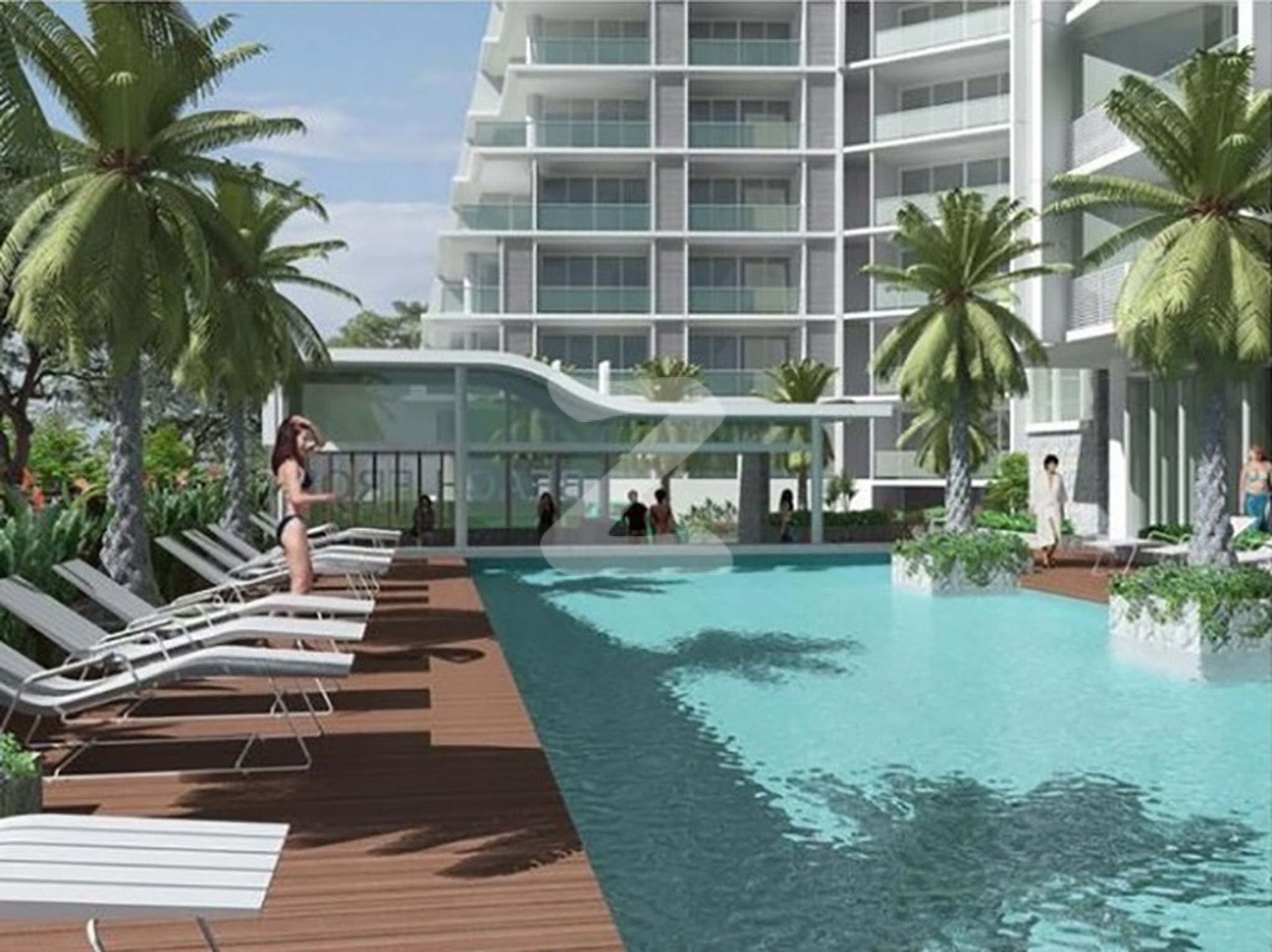 บีชฟร้อนท์ จอมเทียน เรสซิเด้นซ์ คอนโดมิเนียม Beachfront Jomtien Residence Condominium