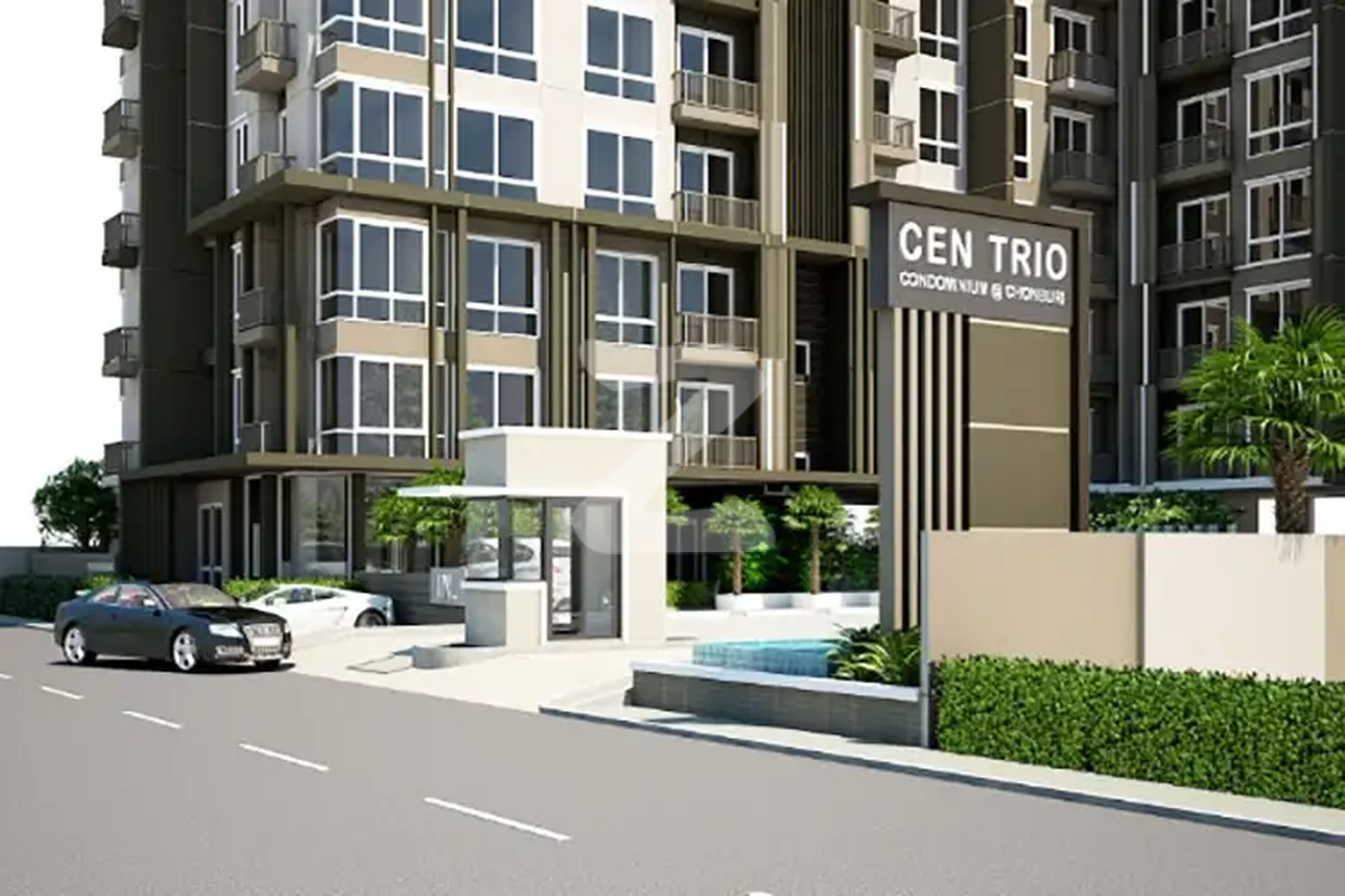 เซ็นทริโอ คอนโดมิเนียม ชลบุรี Centrio Condominium Chonburi
