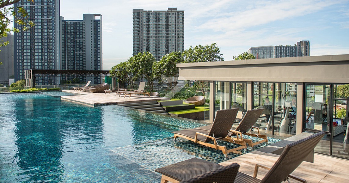 เดอะ เบส พาร์คอีสต์ สุขุมวิท 77 The Base Park East Sukhumvit 77