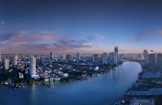 แม่น้ำ เรสซิเด้นซ์ เจริญกรุง Menam Residence Charoenkrung