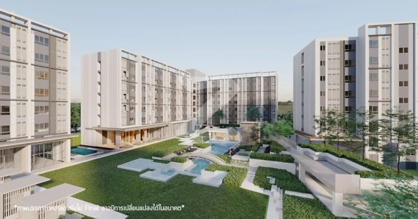 exterior (render) บรรยากาศจำลองในโครงการ