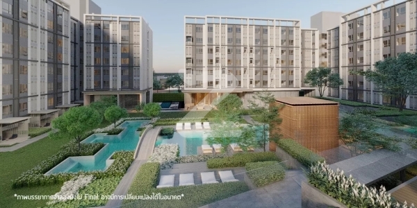 exterior (render) บรรยากาศจำลองในโครงการ