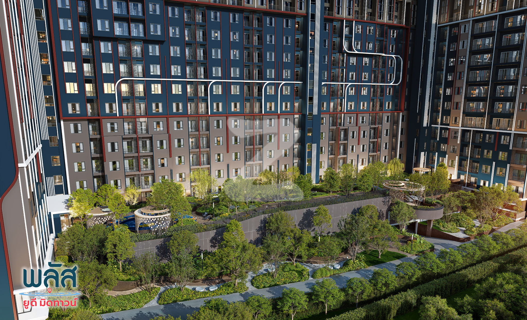 พลัส คอนโดมิเนียม อุดร ยูดี มิดทาวน์ Plus Condominium Udon UD Midtown