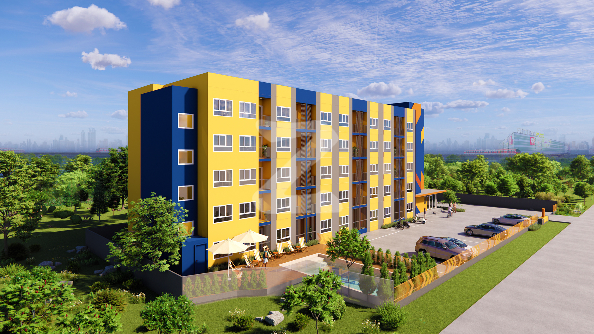 ไพน์ คอนโด โบลด์ รังสิต สเตชั่น Pine Condo Bold Rangsit Station