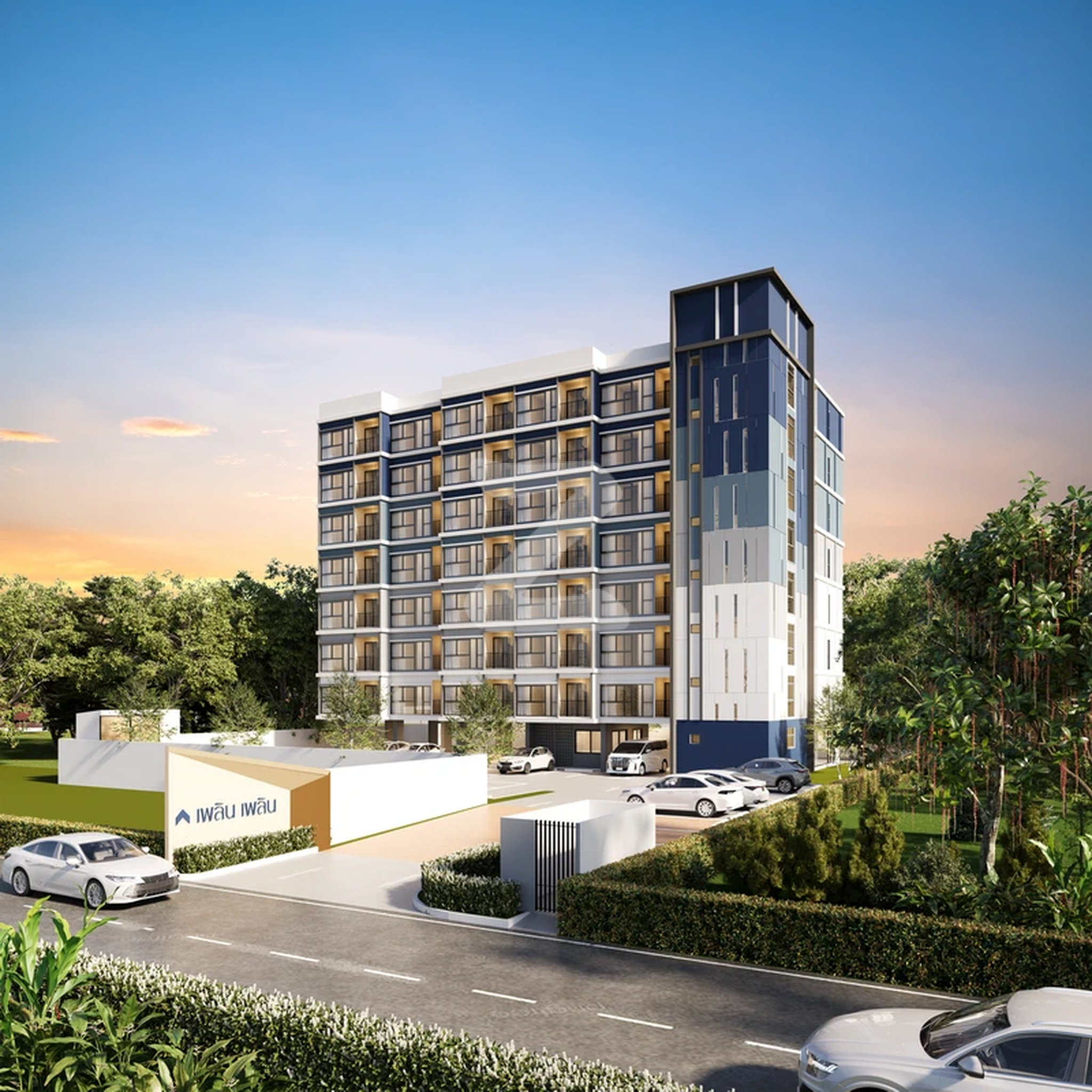 เพลิน เพลิน คอนโดมิเนียม สนามบินน้ำ-แคราย Ploen Ploen Condominium Sanambinnam-Khaerai