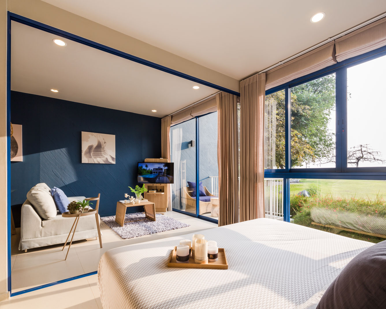 บ้านทิวทะเล บลูแซฟไฟร์ ชะอำ-หัวหิน Baan Thew Talay Blue Sapphire Cha-am-Huahin