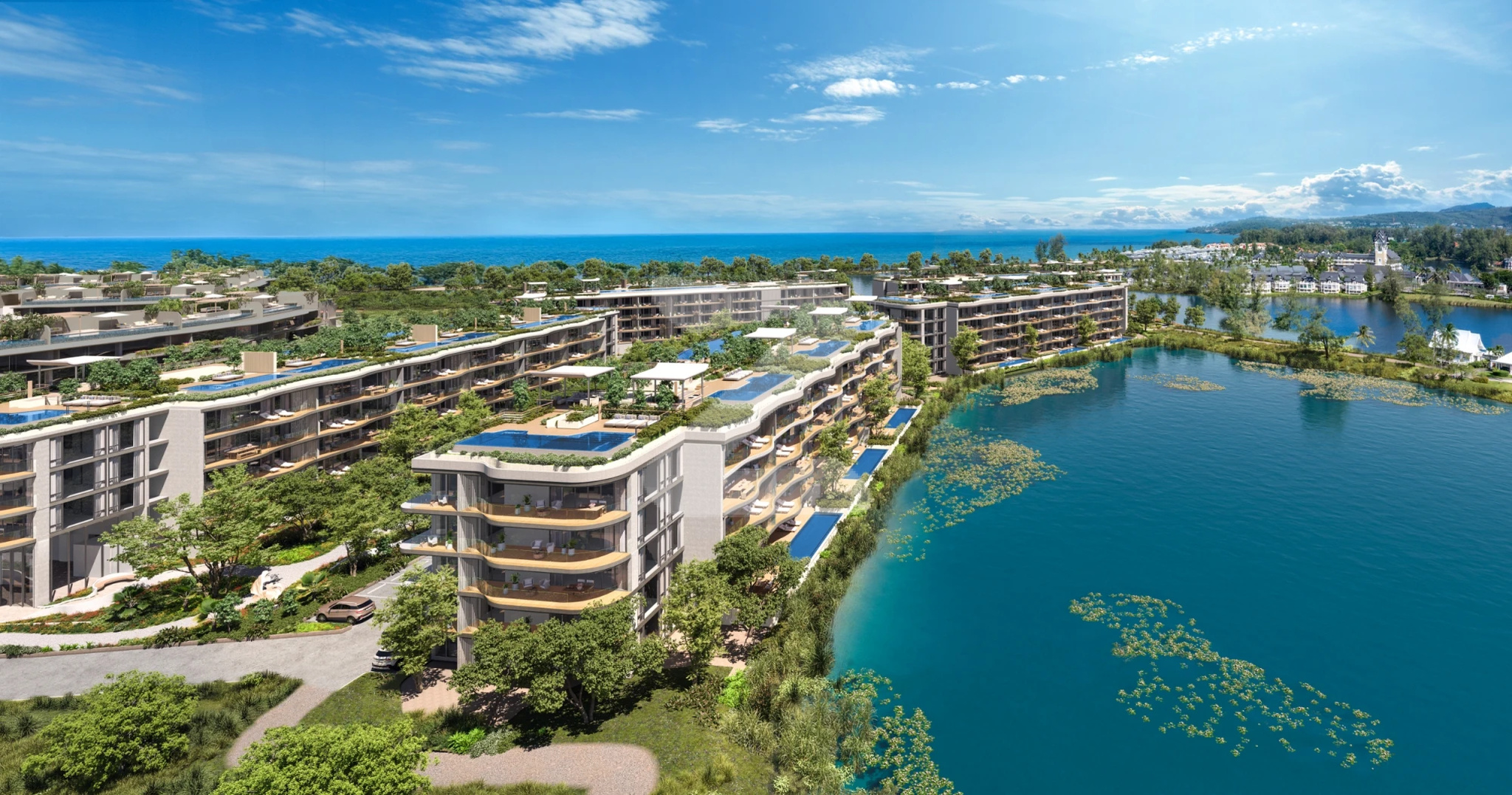 เบลลากูน่า เลค เรสซิเดนซ์ โลตัส Bellaguna Lake Residences Lotus