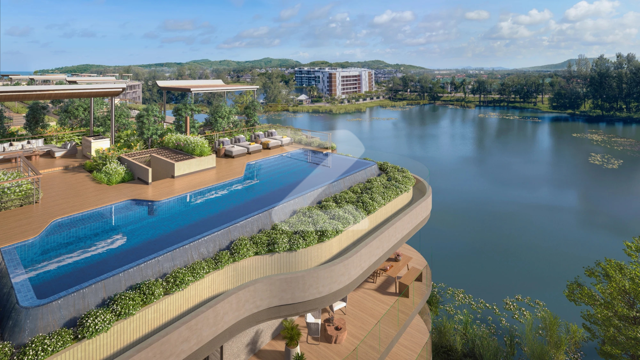เบลลากูน่า เลค เรสซิเดนซ์ โลตัส Bellaguna Lake Residences Lotus