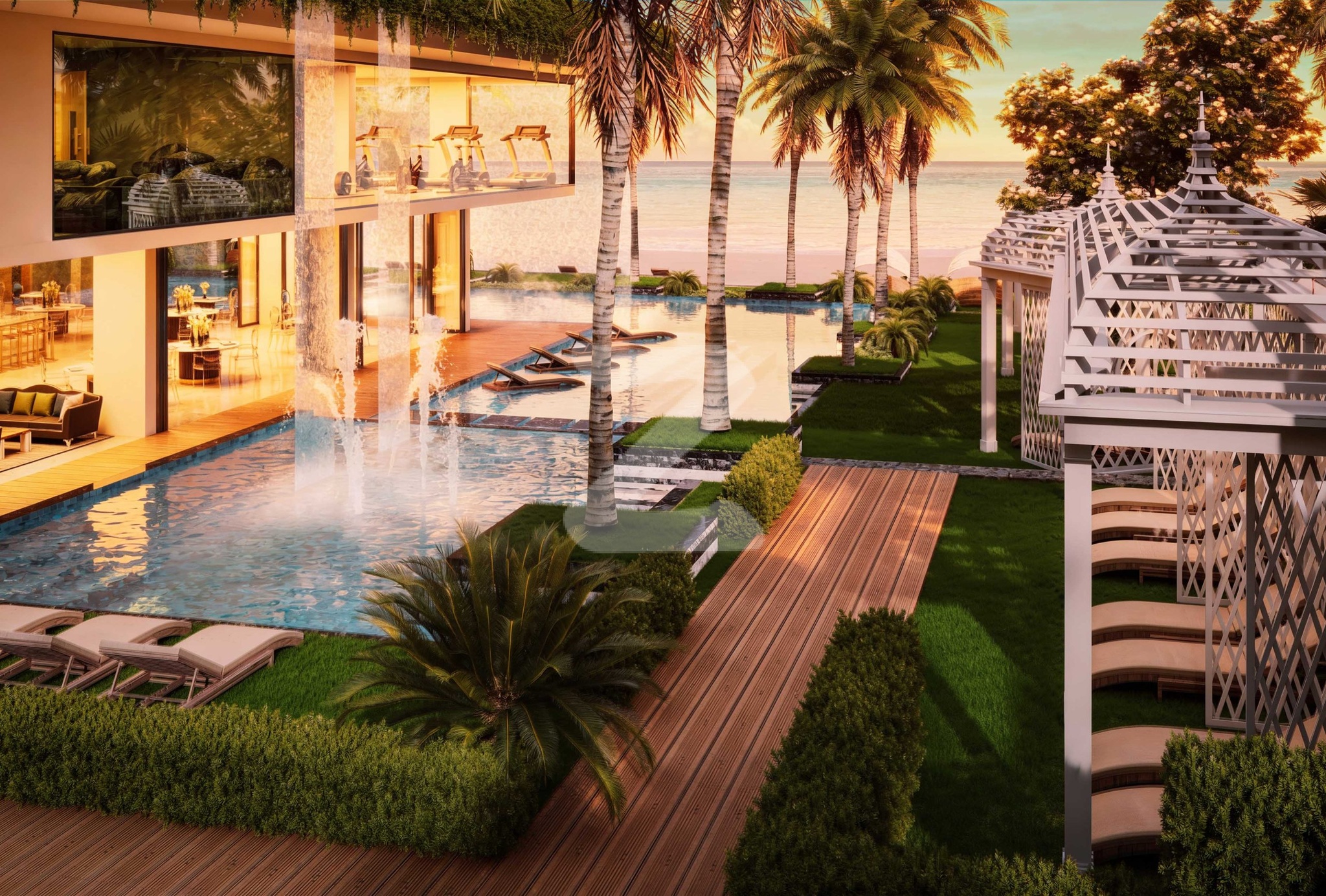 เดอะ ริเวียร่า ปาล์ม บีช The Riviera Palm Beach