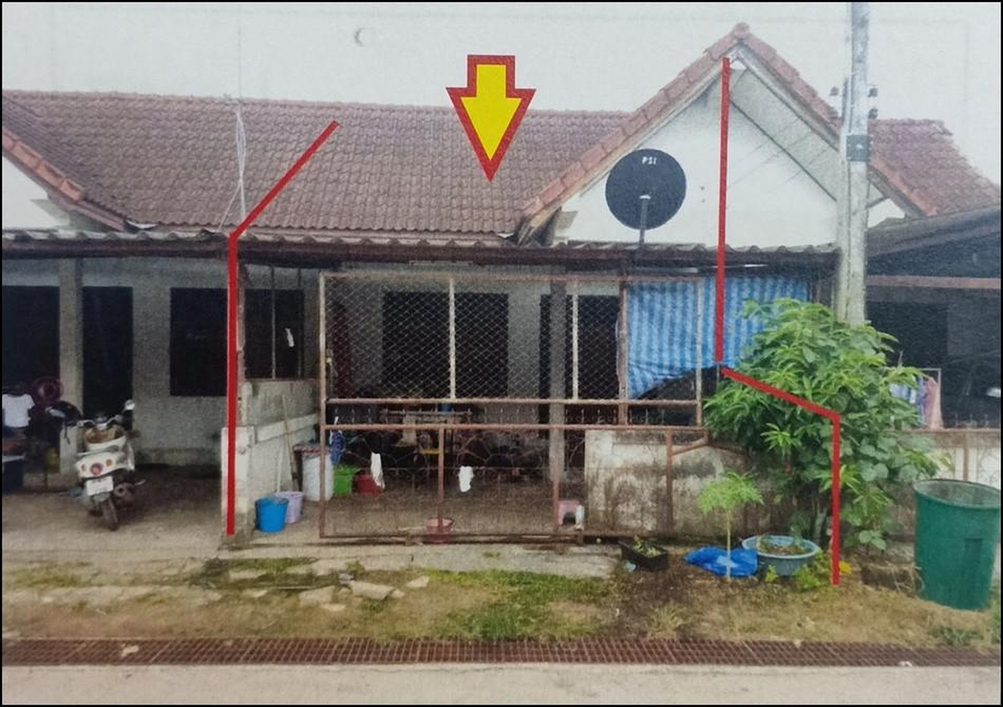 ทรัพย์สถาบันโดย ธอส. ทาวน์เฮาส์  ทุ่งใหญ่ นครศรีธรรมราช