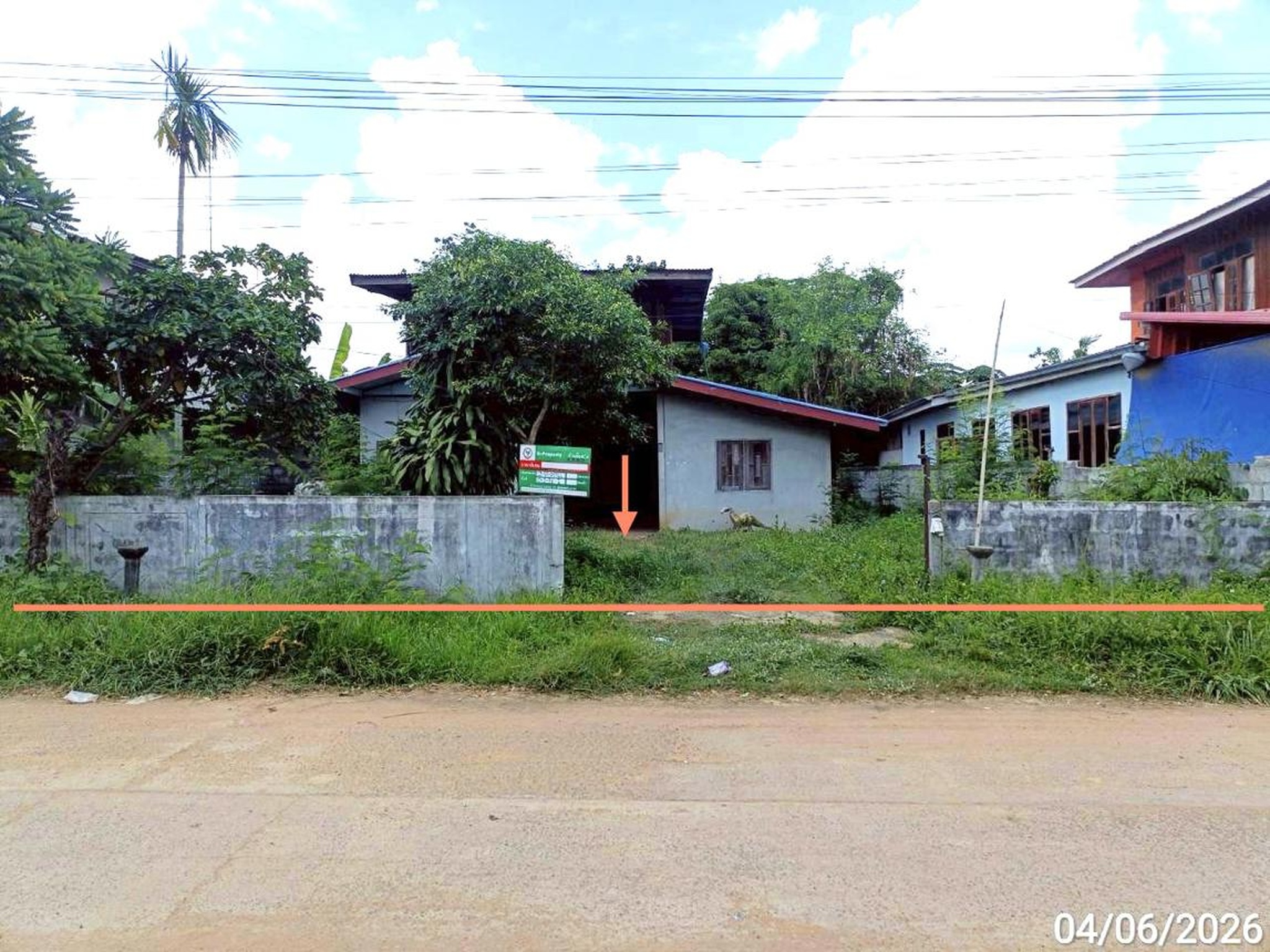 ทรัพย์สถาบันโดย KASIKORNBANK บ้านเดี่ยว ถนนสายบ้านหวายหลืม - บ้านไผ่ล้อม (รอ.1006)