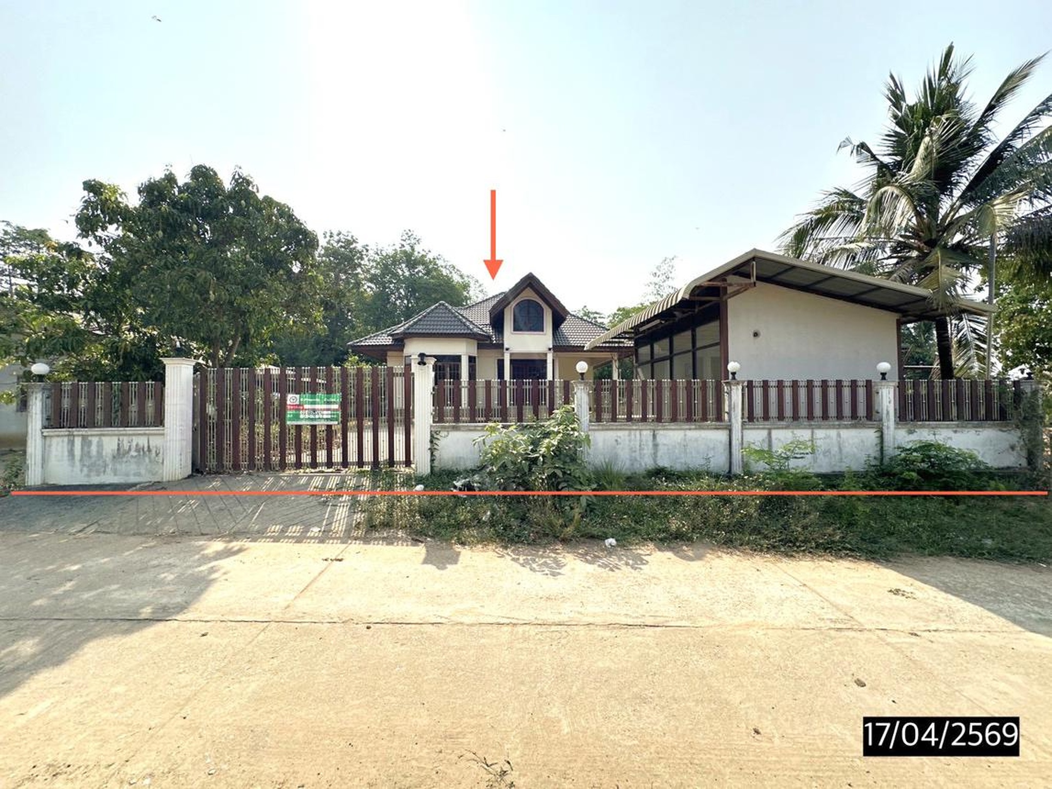 ทรัพย์สถาบันโดย KASIKORNBANK บ้านเดี่ยว ถนนสายบ้านหนองน้ำลึก - บ้านท่าเสียว (รอ.4068)