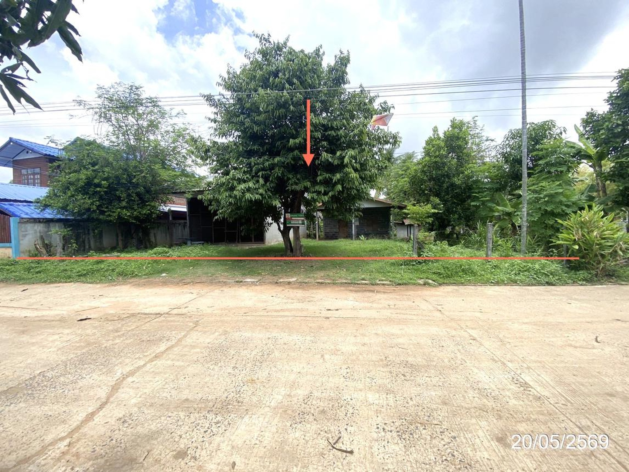 ทรัพย์สถาบันโดย KASIKORNBANK บ้านเดี่ยว ถนนสายบ้านหวายหลึม - บ้านไผ่ล้อม (รอ.1006)