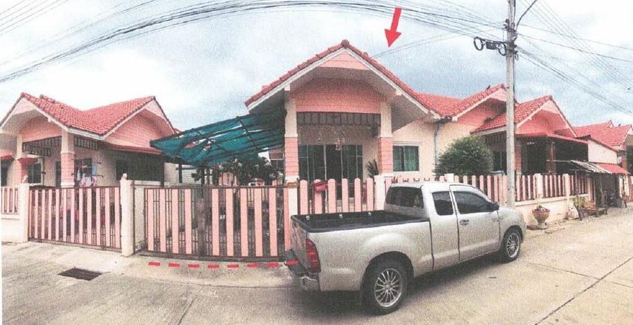 ทรัพย์สถาบันโดย GHB บ้านแฝด  พัฒนานิคม ลพบุรี