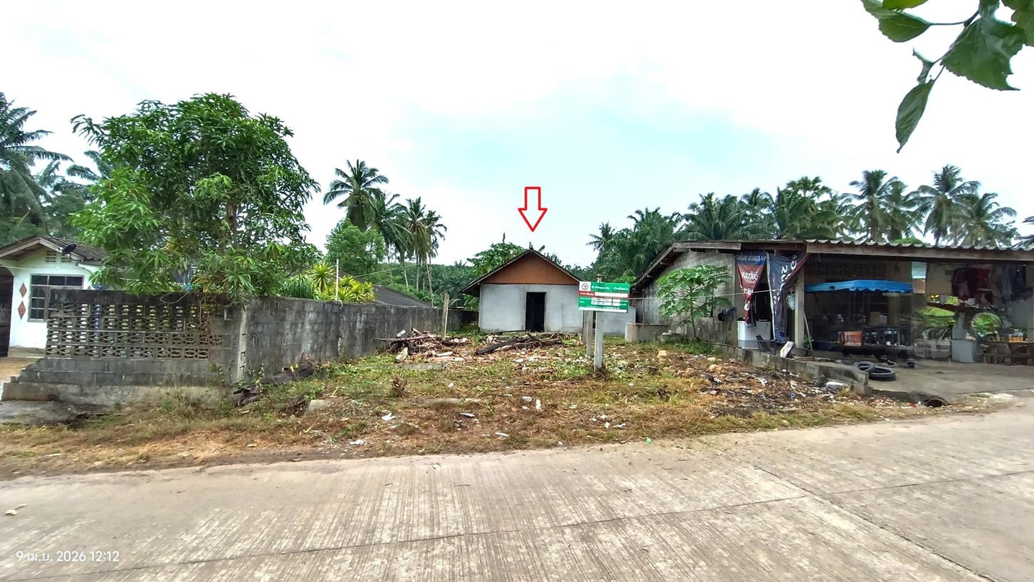 ทรัพย์สถาบันโดย KASIKORNBANK บ้านเดี่ยว ซอยโคกกอ ถนนสายคลองพน - ท่ามะพร้าว (ทล.4043)