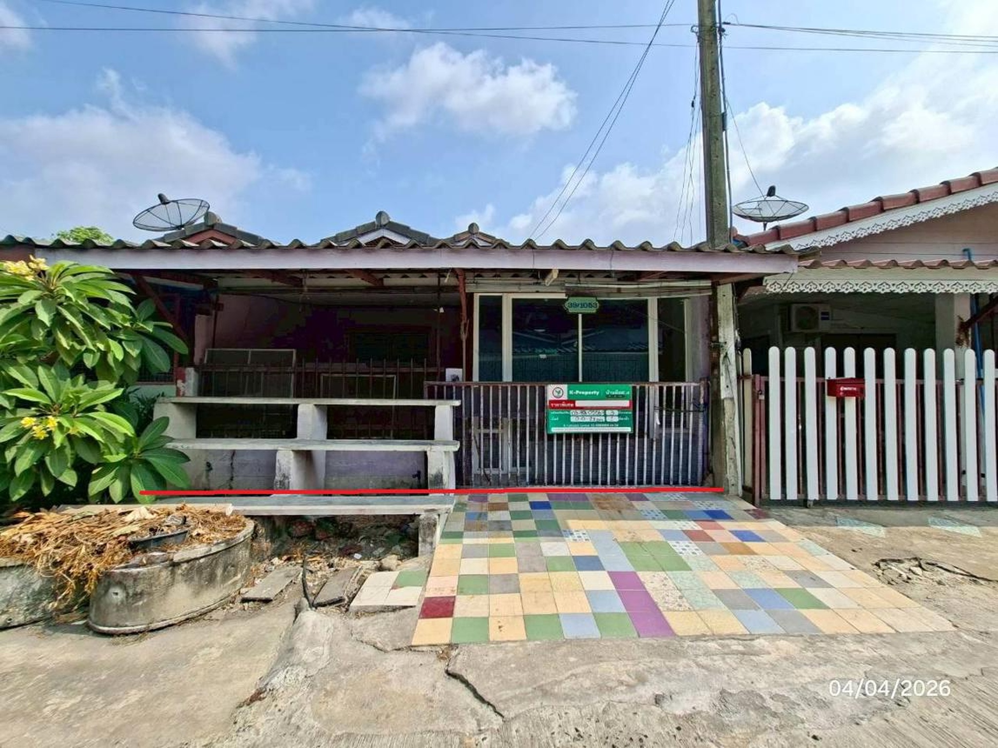 ทรัพย์สถาบันโดย KASIKORNBANK ทาวน์เฮาส์ กรีนการ์เด้นโฮม (Green Garden Home Klong 11)
