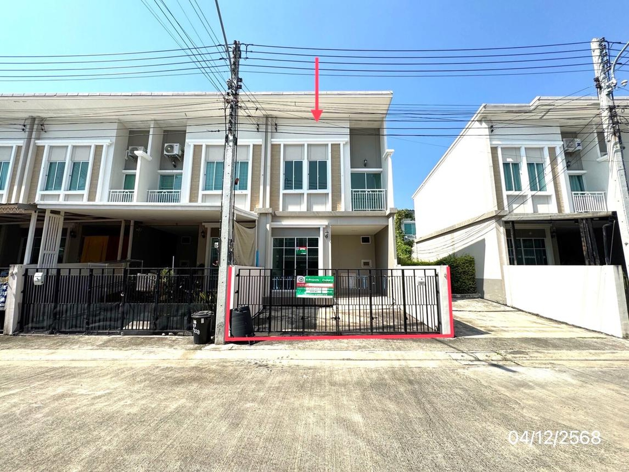 ทรัพย์สถาบันโดย KASIKORNBANK ทาวน์เฮาส์ ซอยภายในโครงการ ถนนพันท้ายนรสิงห์