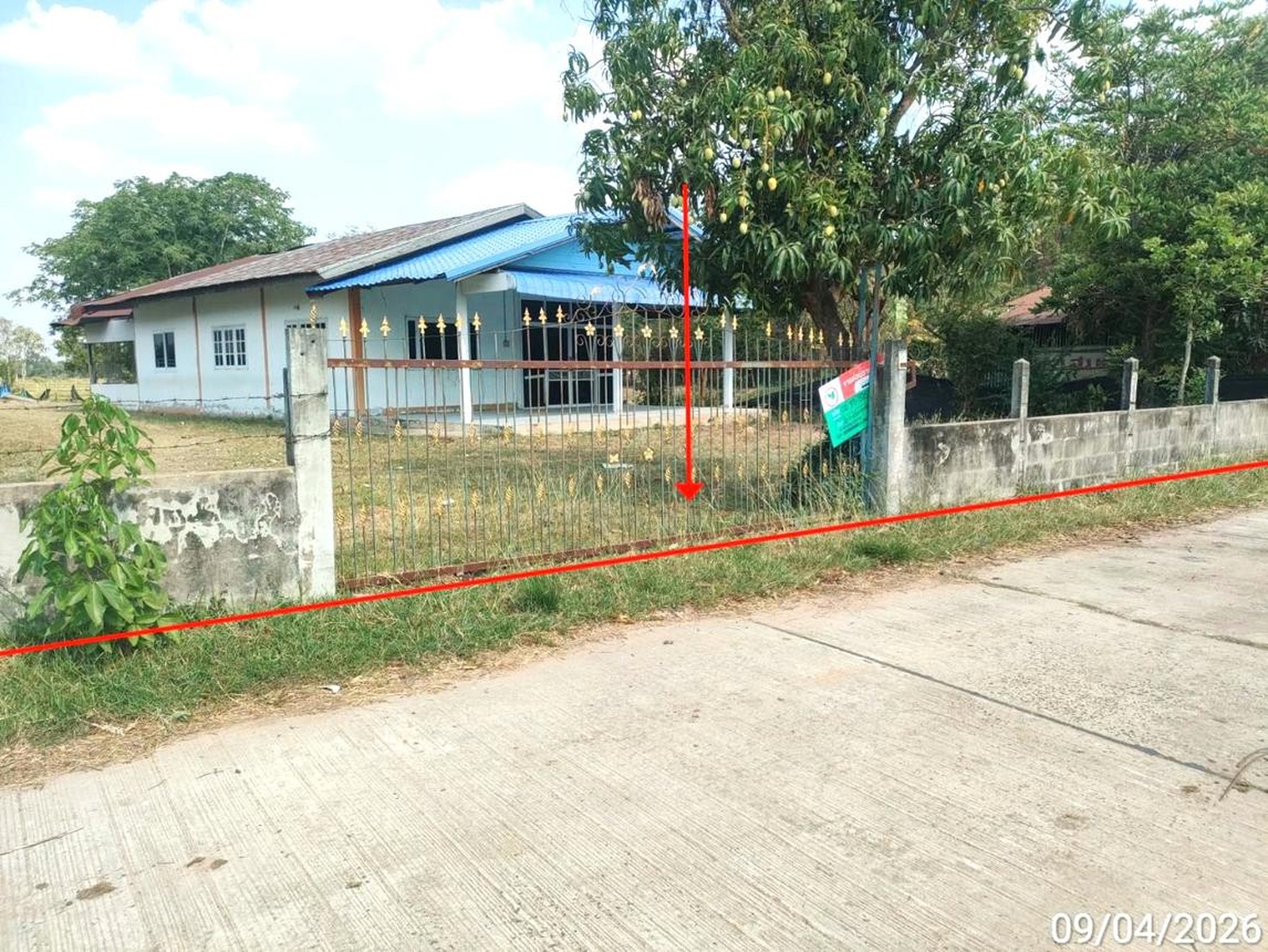 ทรัพย์สถาบันโดย KASIKORNBANK บ้านเดี่ยว ถนนสายบรบือ - บุรีรัมย์ (ทล.219)