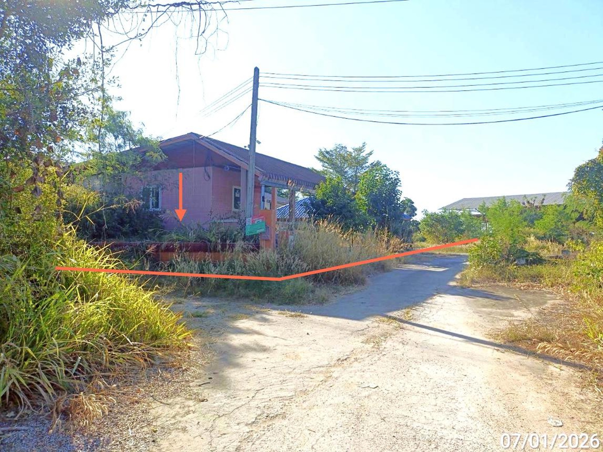ทรัพย์สถาบันโดย KASIKORNBANK บ้านเดี่ยว ถนนสายบ้านกู่ทอง - บ้านเขื่อน (ทล.2391)