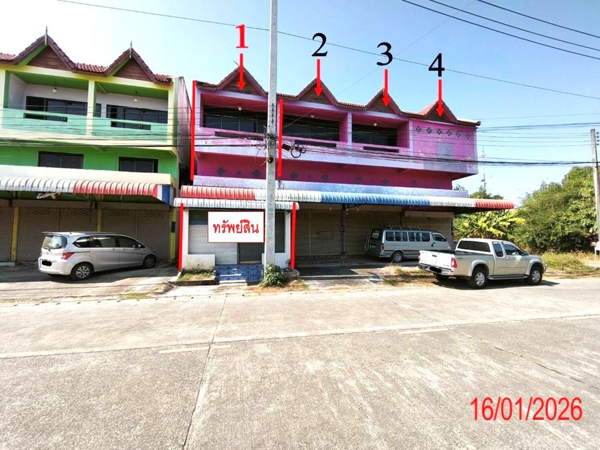 ทรัพย์สถาบันโดย KASIKORNBANK ตึกแถว-อาคารพาณิชย์ ซอยท่านาง ซอย 4 ถนนเถินบุรี
