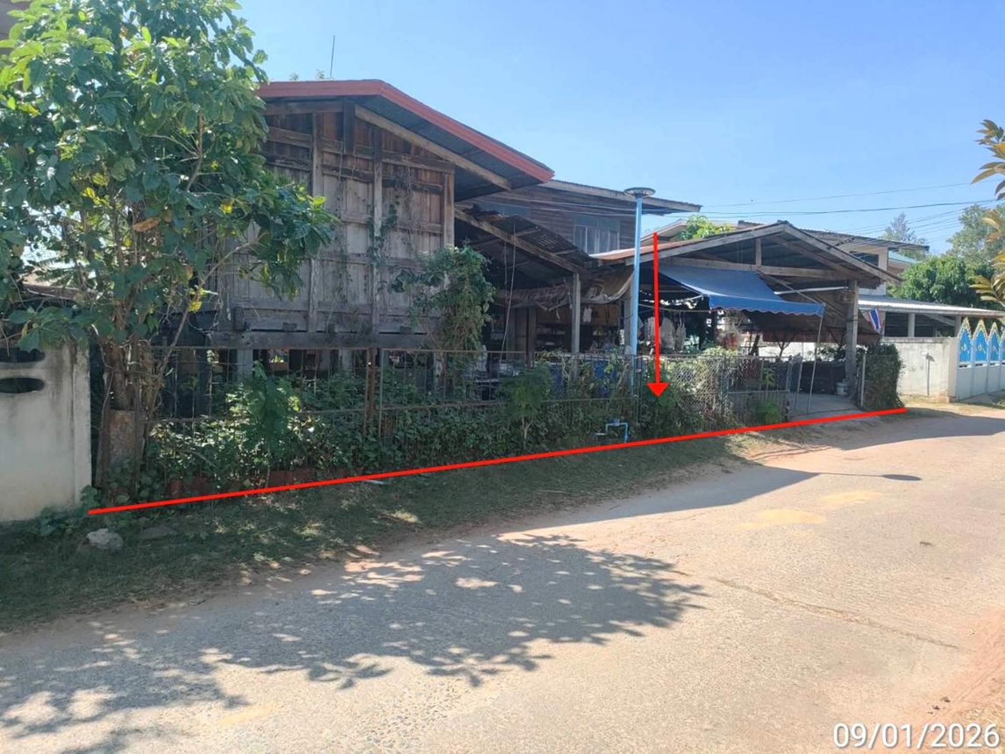 ทรัพย์สถาบันโดย KASIKORNBANK บ้านเดี่ยว ถนนสายโกสุมพิสัย - โสกขุ่น(ทล.2322)
