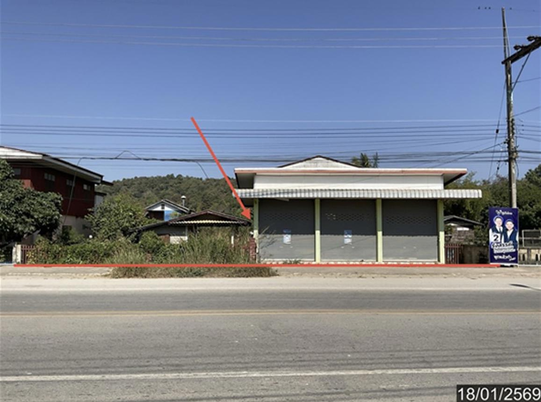 ทรัพย์สถาบันโดย KASIKORNBANK บ้านเดี่ยว ถนนสายบ้านสันต้นมื่น - บ้านแม่ต๋ำน้อย (ทล.1174)