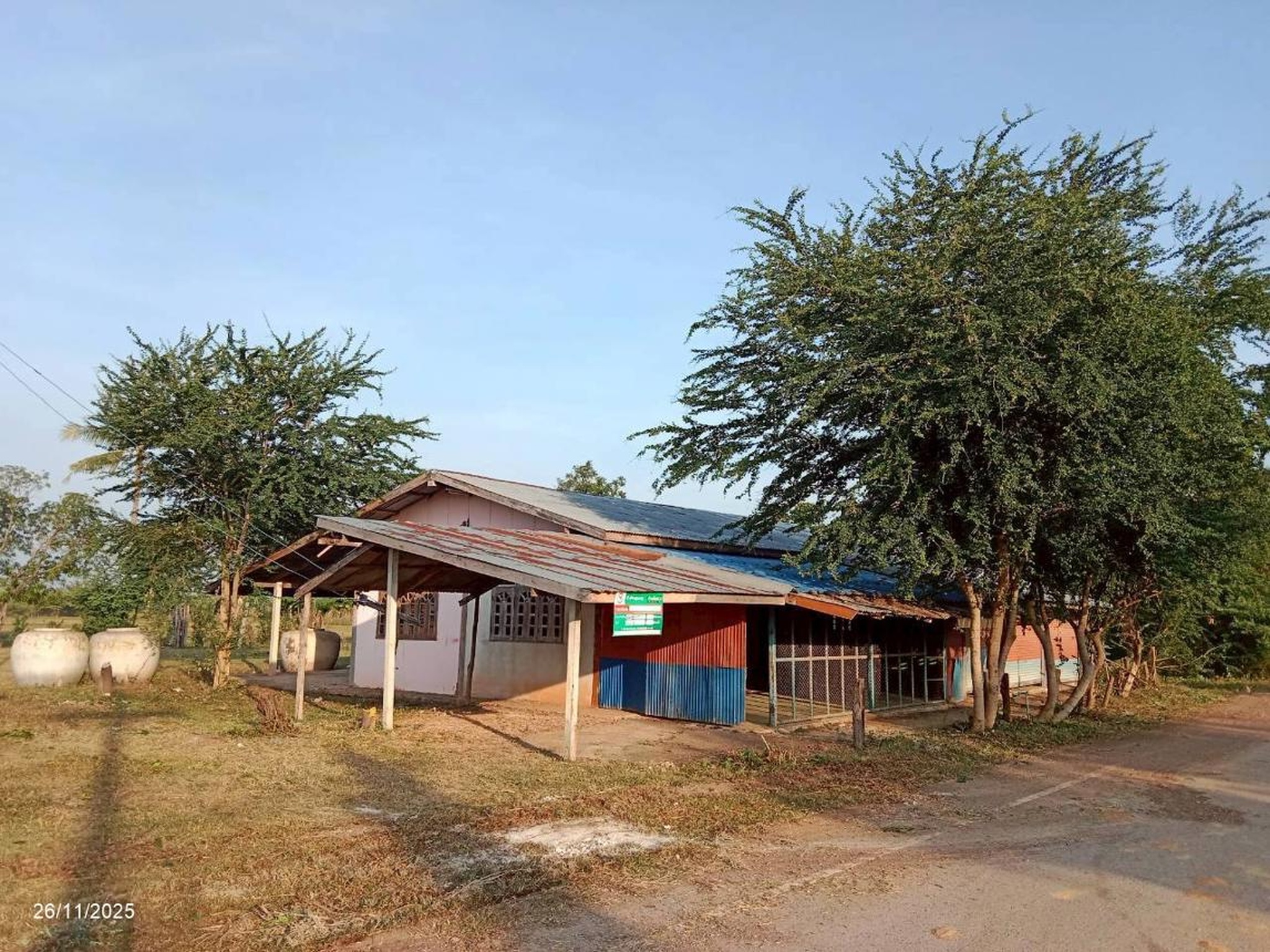 ทรัพย์สถาบันโดย KASIKORNBANK บ้านเดี่ยว ถนนสายบ้านสระแต้ - บ้านหนองผักหลอด (ชย.2015)